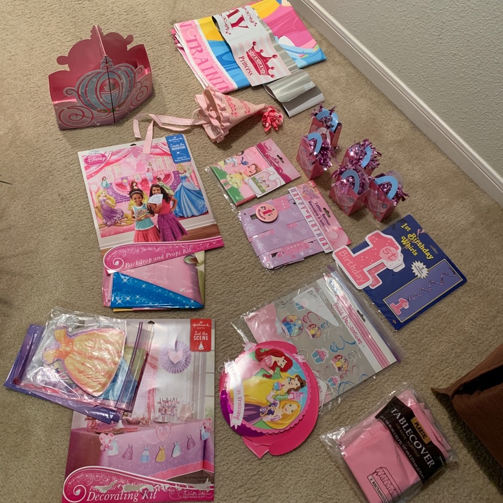 1st Birthday Disney party